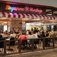 Singapura Heritage food court Singapore CBD — RestoSuite system