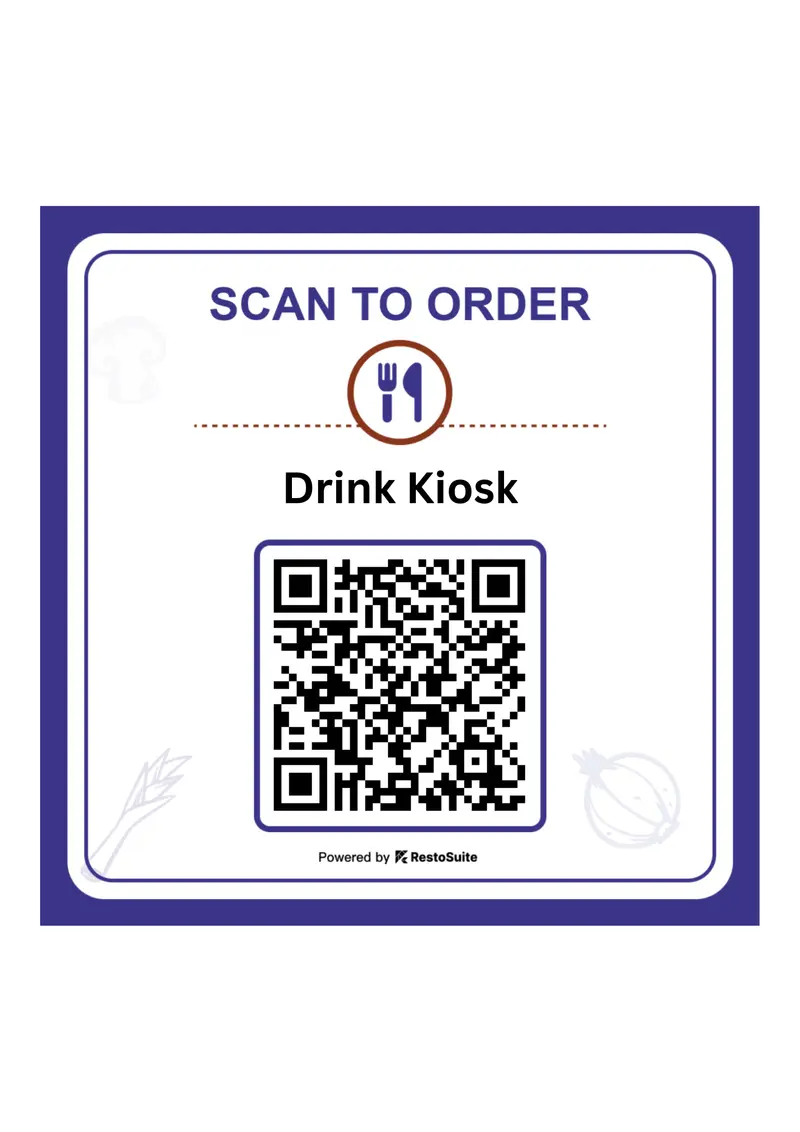 Self-Order Kiosk for Bubble Tea