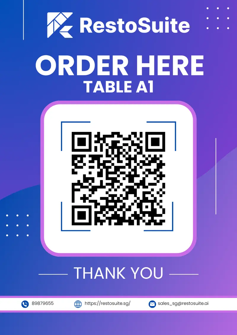 Table QR Ordering Interface